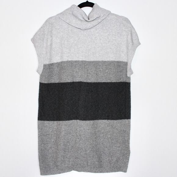 Croft&Barrow Grey Sleeveless Sweater Size Large - Picture 3 of 3